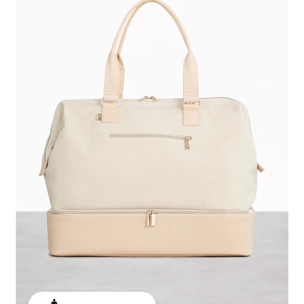 BEIS Weekender in beige